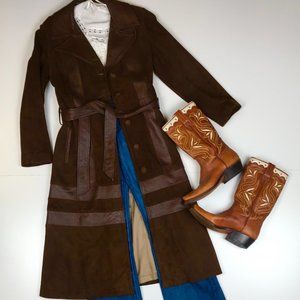 New England Sportswear Company leather coat